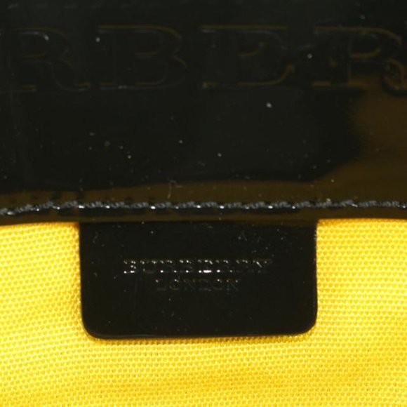 Burberry Black x White Floral Shopper Tote with Nova Check Pouch 922Bur86 - Picture 5 of 12